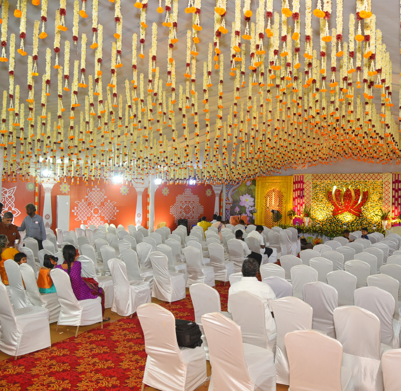 marriage hall decoration chennai