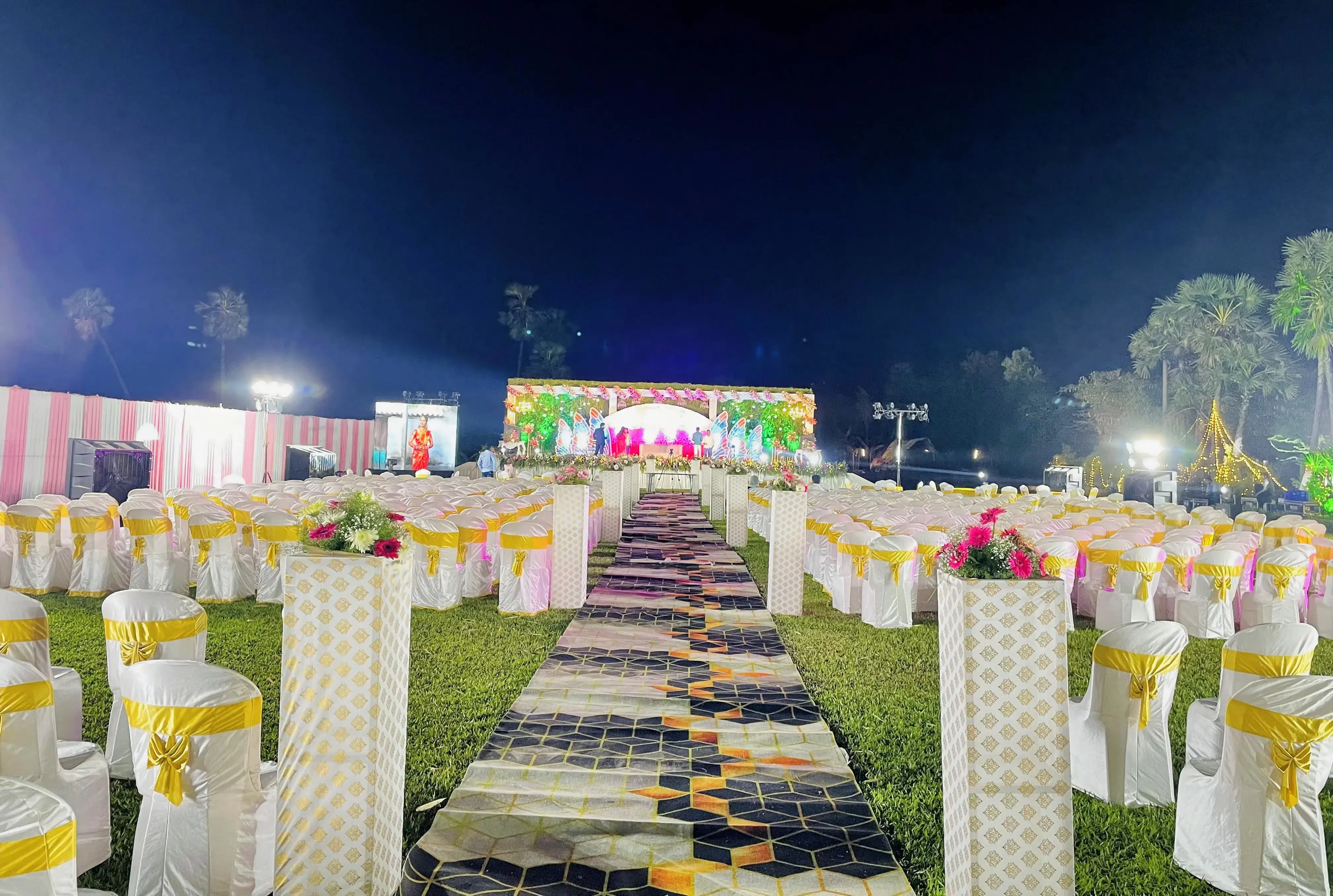 Lawn Wedding Decoration Chennai