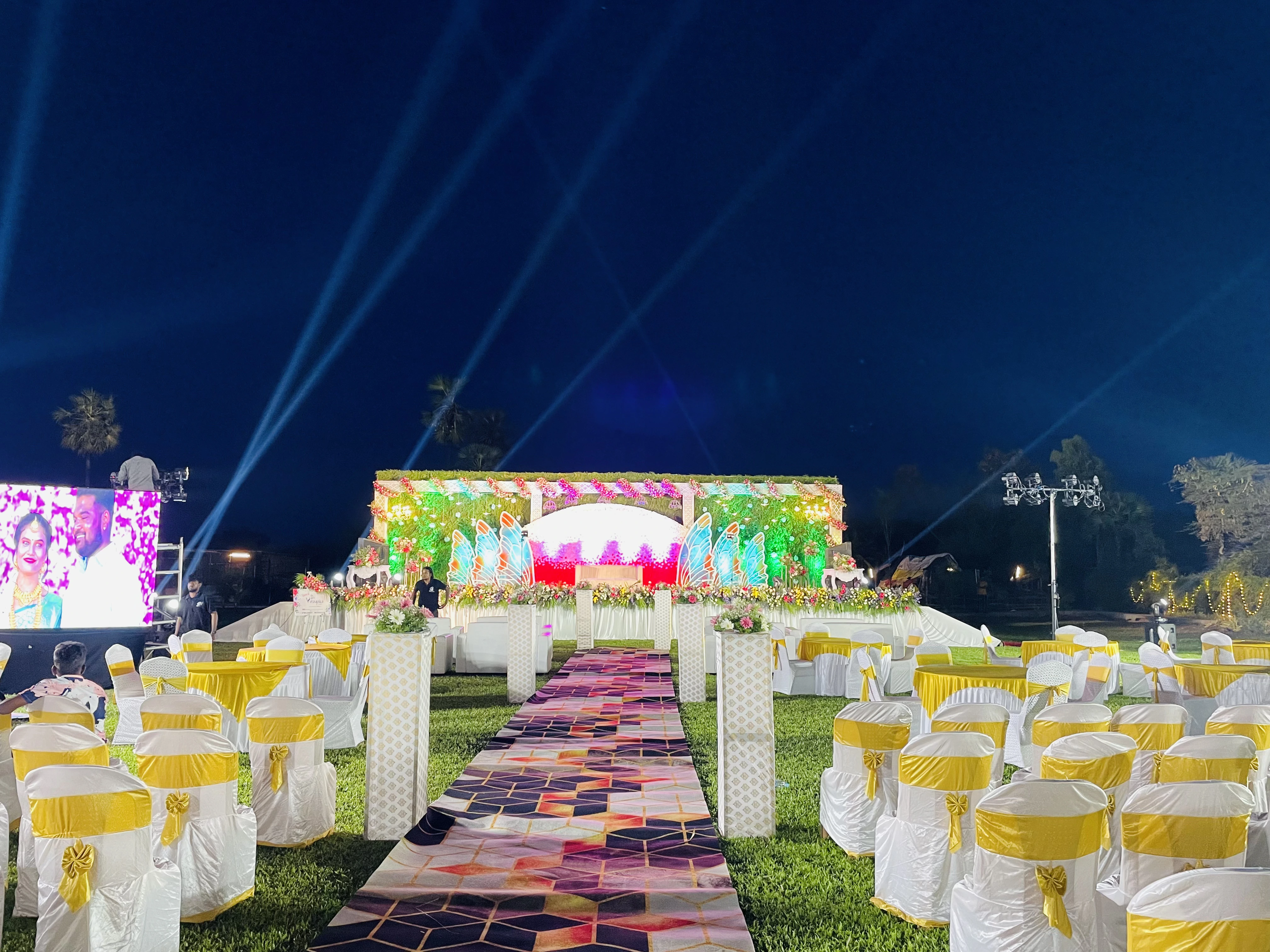 Outdoor Wedding Decoration in Chennai