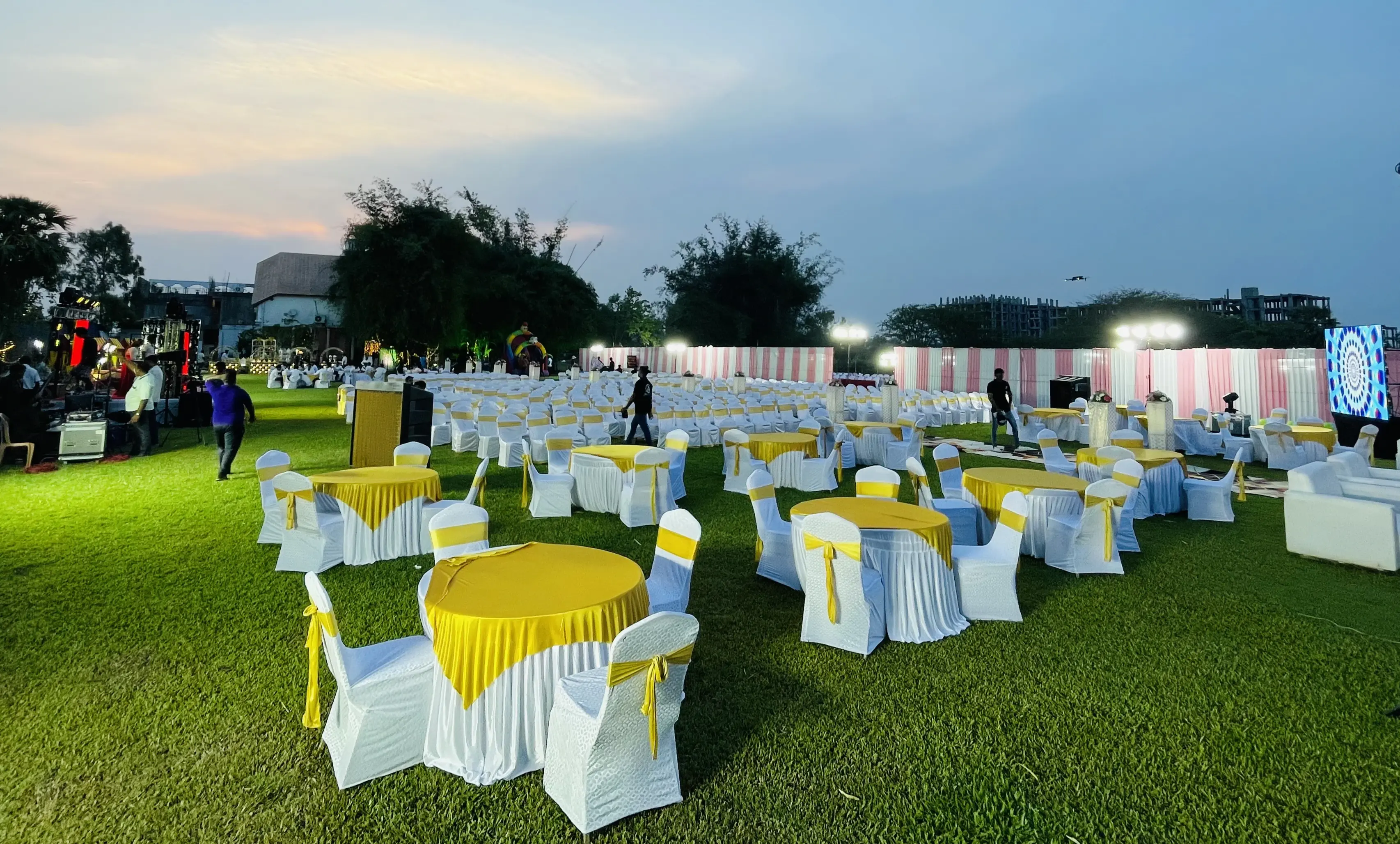 Open Lawn Wedding Decorators in Chennai